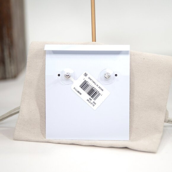 Kendra Scott Elle Rhodium Star Red Blue Iridescent Mother of Pearl Earrings NWT - Picture 3 of 6